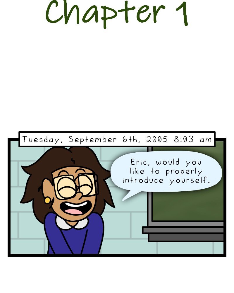 Life of a Highschool Slime - Episode 1, Page 8: Sophomore Year- Chapter 1